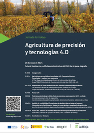 cartel Jornada Agricultura de precisión y tecnologías 4.0